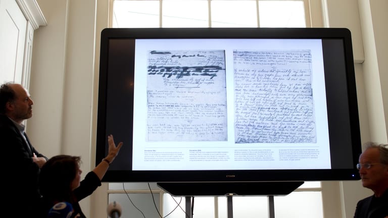 Bislang unbekannte Texte von Anne Frank entziffert