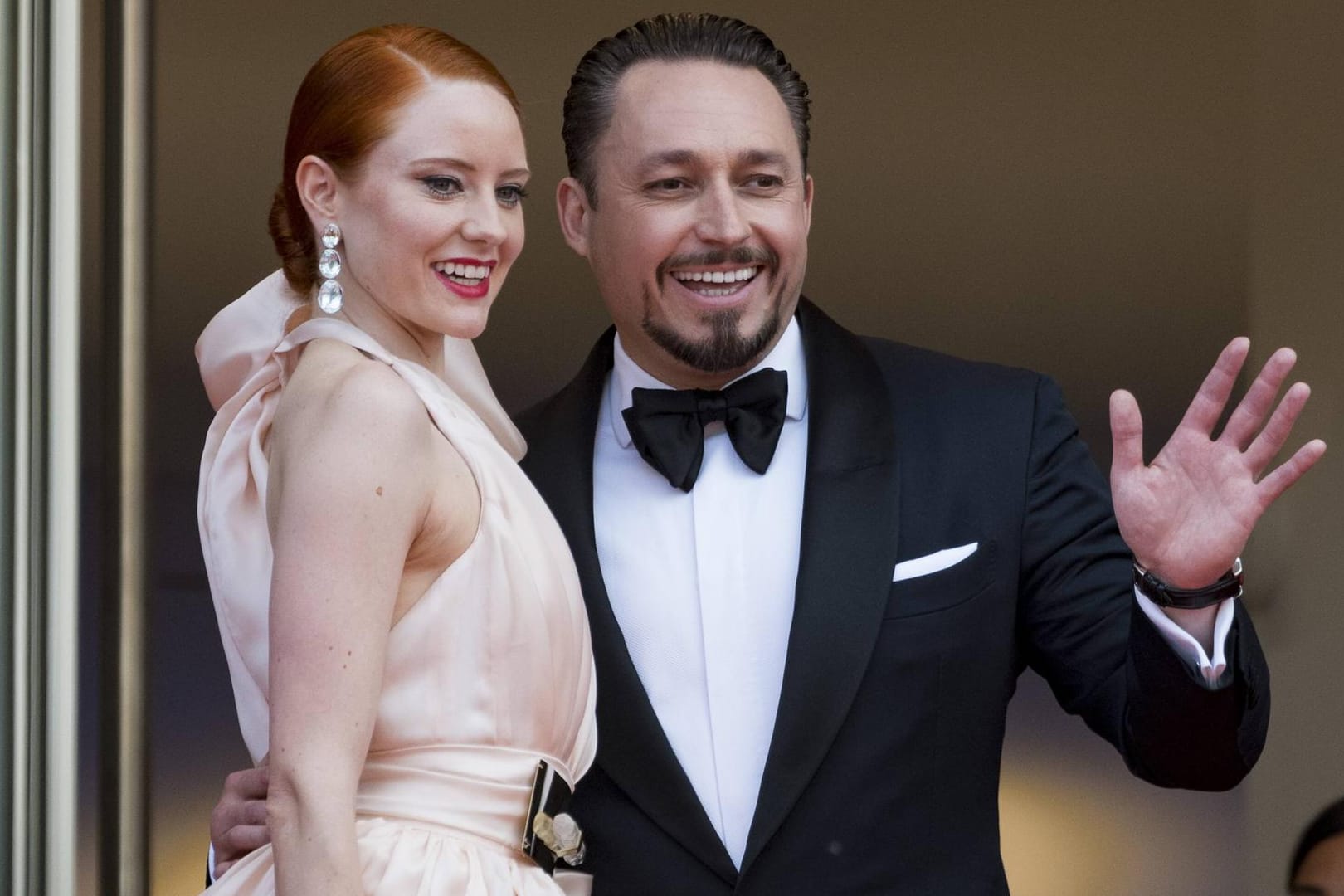 Verliebt und bald verheiratet: Barbara Meier hat in Cannes von ihrem Klemens Hallmann die Frage aller Fragen gestellt bekommen.