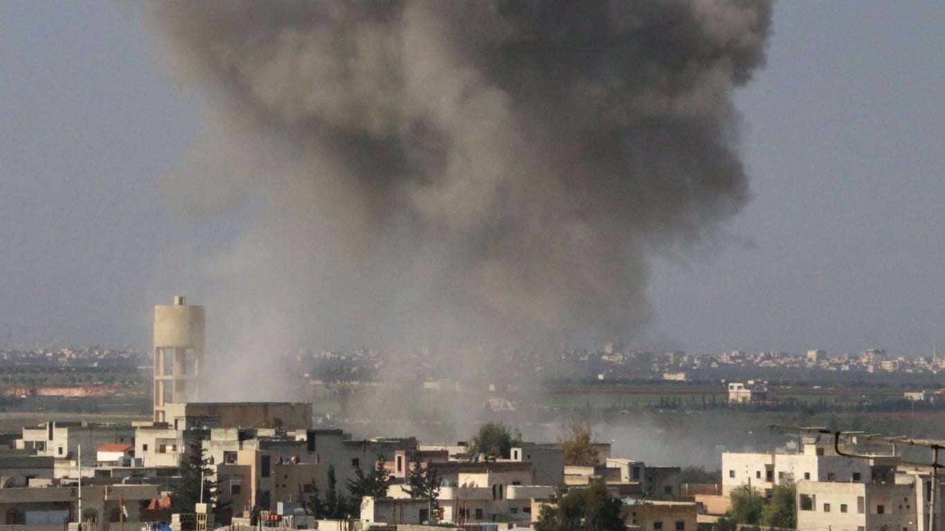 Luftangriffe auf Sarakib Ende Januar: Die OPCW hat mitgeteilt, dass dort Anfang Februar "wahrscheinlich" Chlorgas als Waffe genutzt wurde.