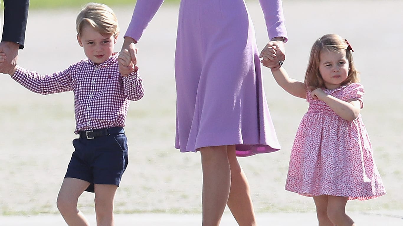 Prinz George und seine kleine Schwester Prinzessin Charlotte: Auch sie bekommen eine Aufgabe am Hochzeitstag.