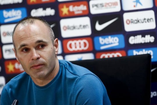 Wegen seiner Ehrung beim FC Barcelona verschiebt Spanien-Coach Lopetegui seine WM-Kader-Bekanntgabe: Andrés Iniesta.