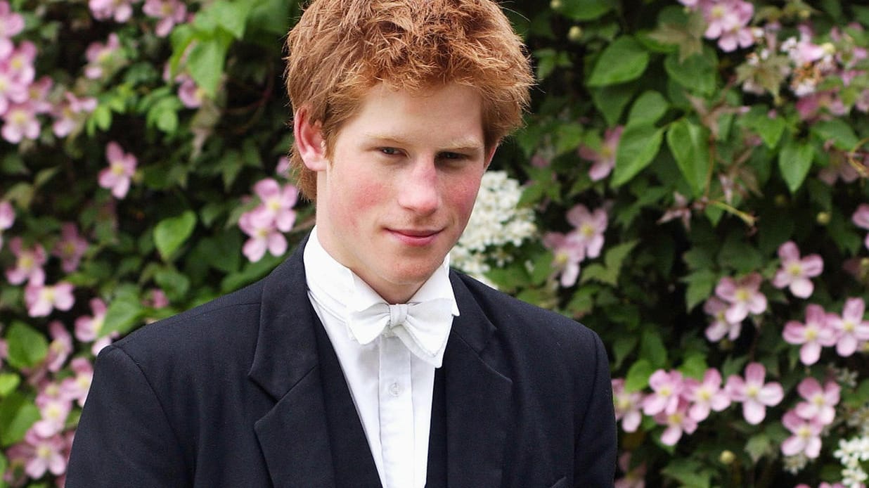 Schlitzohr: Harry während seiner Zeit auf dem Eton College.