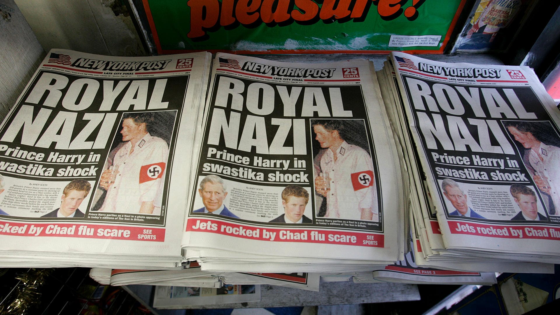 "Royal Nazi": Diese Bilder gingen im Januar 2005 um die Welt.