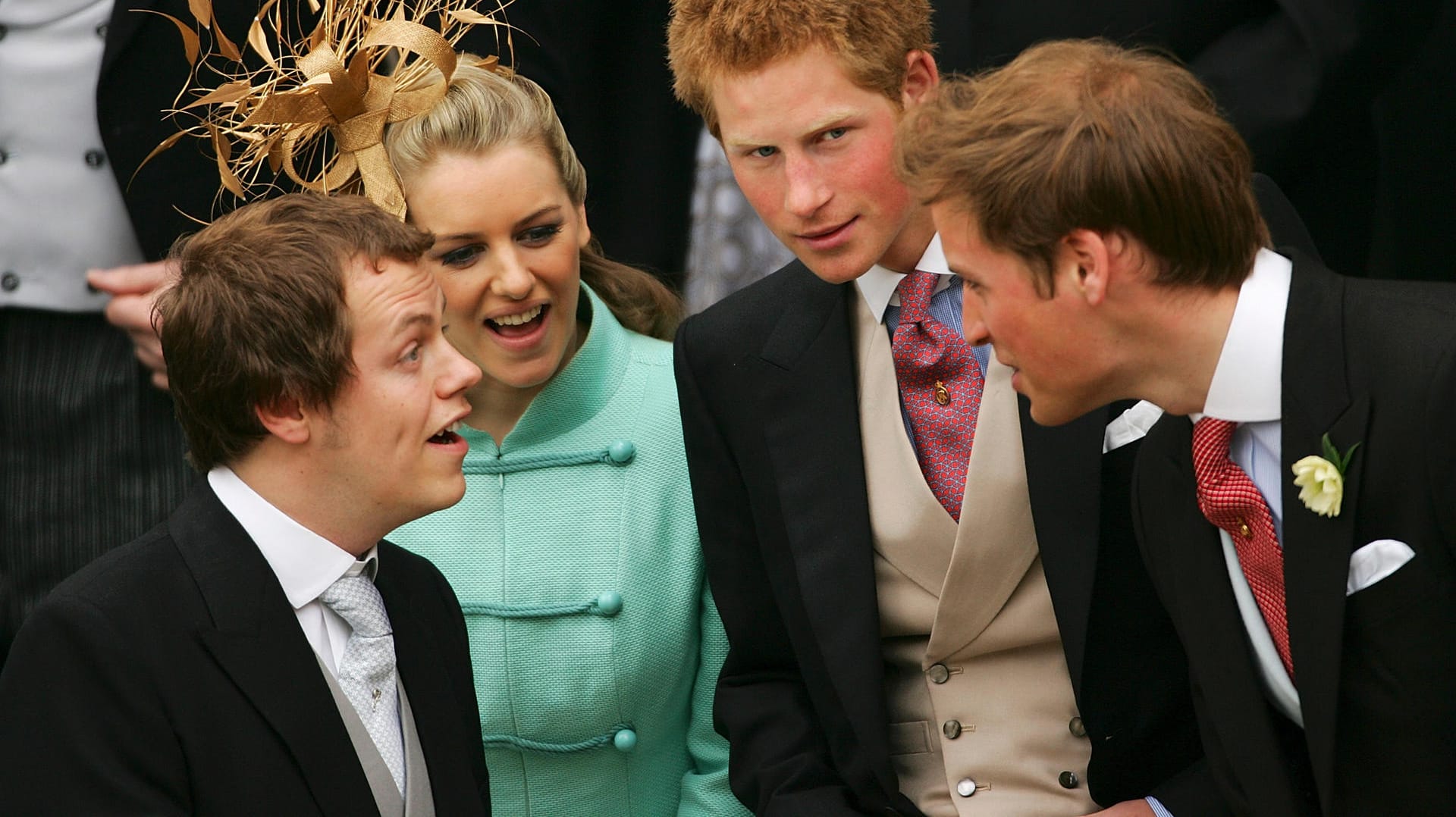 Kannten Sie die schon? Harry und William mit ihren Stiefgeschwistern Tom und Laura.