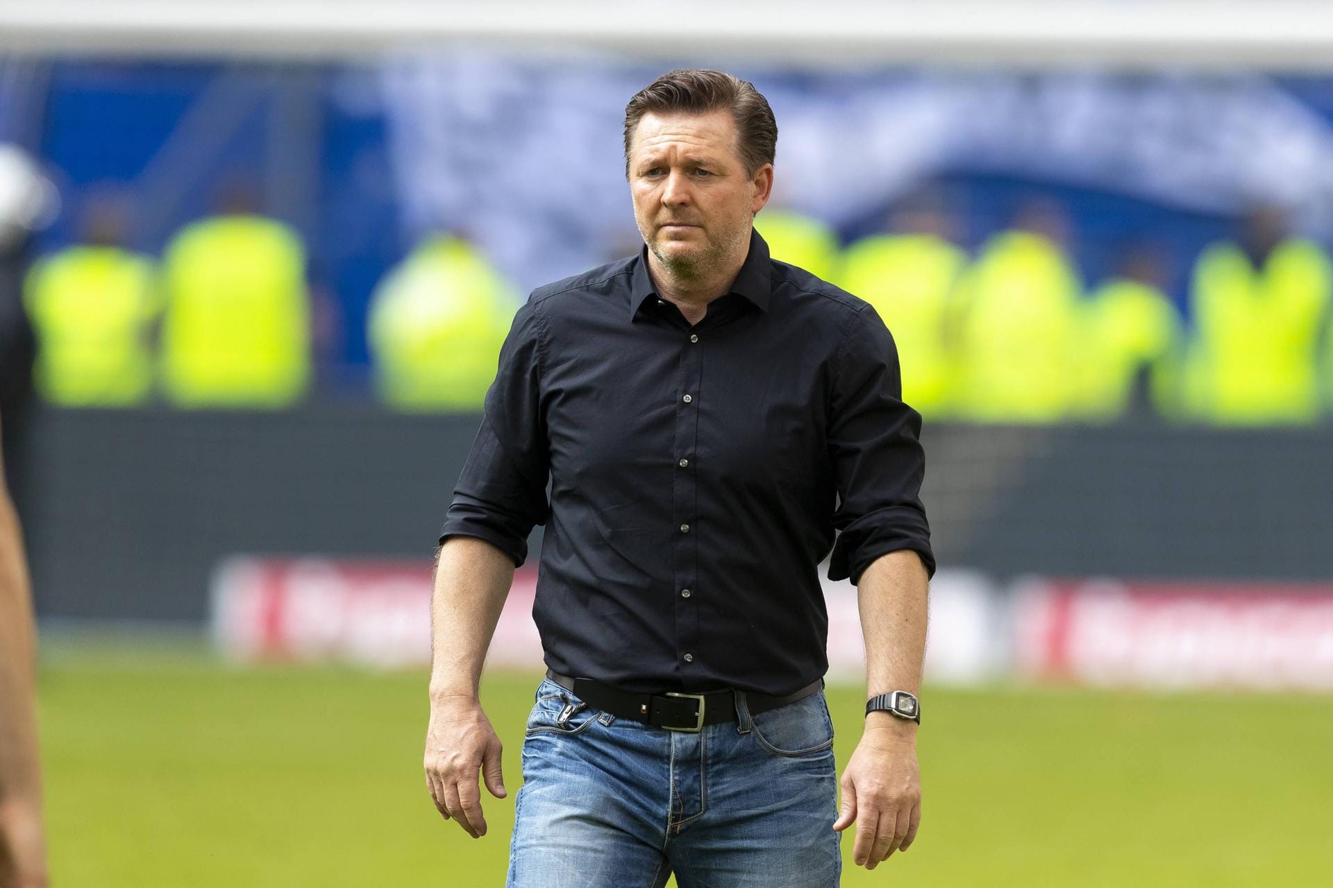Christian Titz übernahm die Profi-Mannschaft des HSV am 13. März 2018.