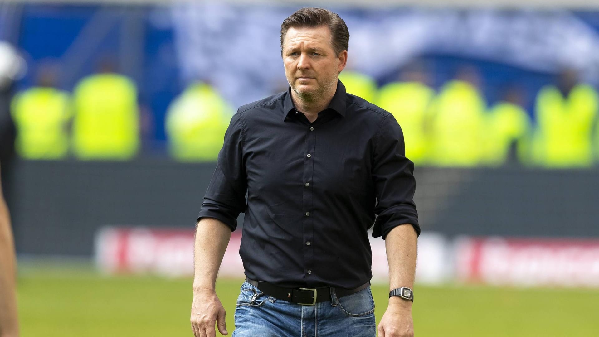 Christian Titz übernahm die Profi-Mannschaft des HSV am 13. März 2018. Christian Titz übernahm die Profi-Mannschaft des HSV am 13. März 2018.