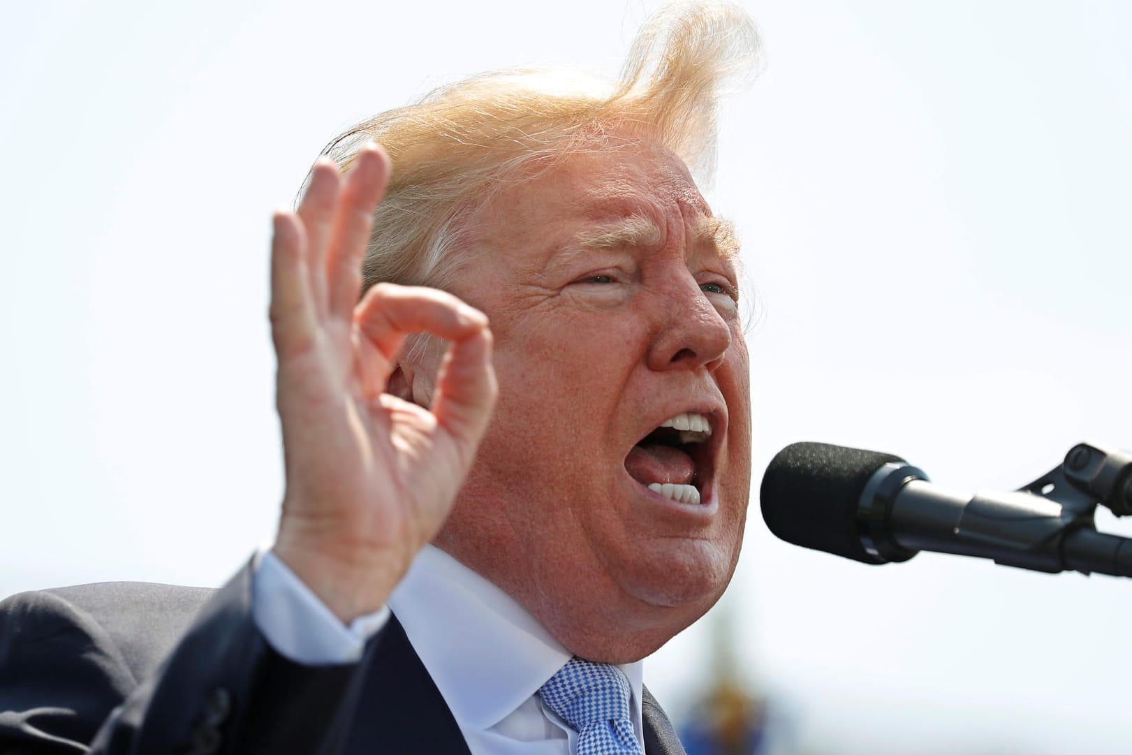 Donald Trump: Der US-Präsident bezeichnete Mexikaner zuletzt als "Vergewaltiger".