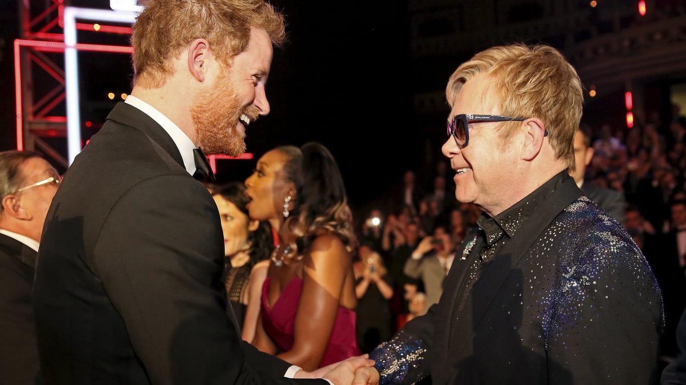 Prinz Harry und Elton John: Die beiden verbindet eine enge Beziehung.