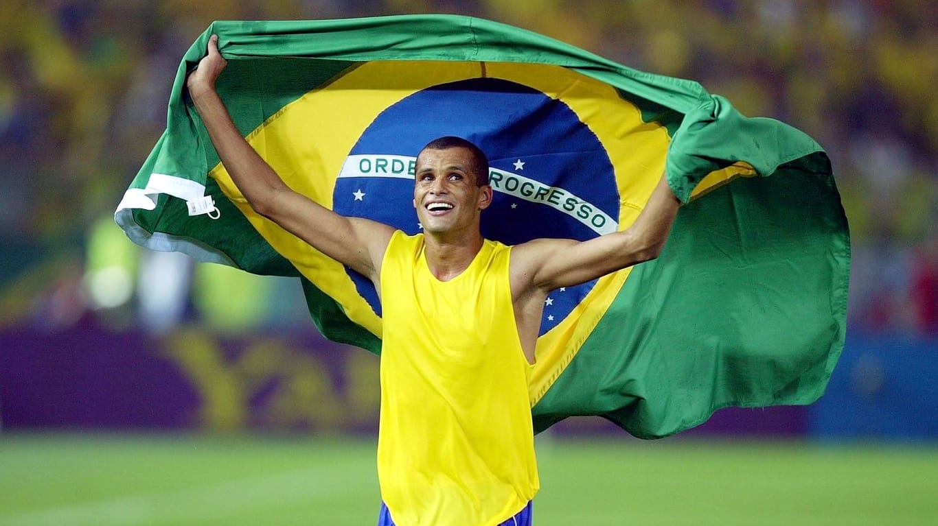 Rivaldo: Der Brasilianer gewann 2002 den WM-Titel, leitete den Sieg gegen Deutschland im Finale ein.