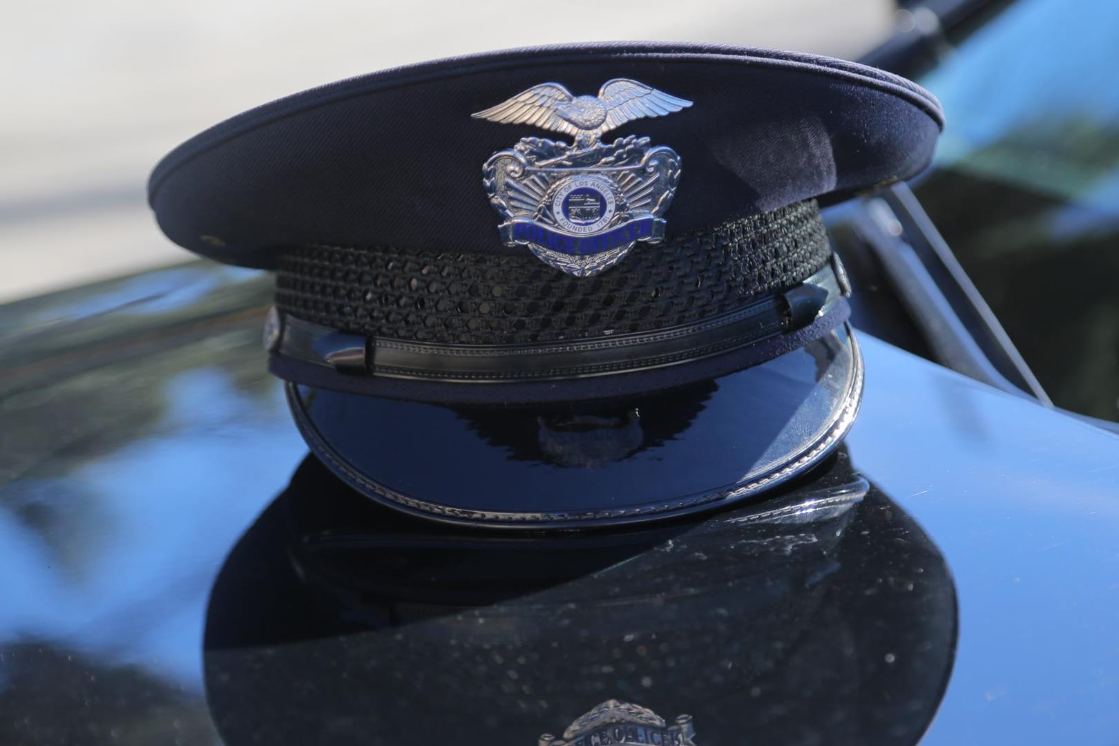 Die Mütze eines Polizisten (Symbolfoto): Der Beruf Polizist hat in dieser Familie Tradition.