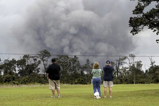 Seit Wochen gibt die Erde auf der zu den USA gehörenden Inselgruppe Hawaii keine Ruhe.