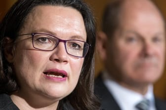 SPD-Chefin Andrea Nahles: Schafft sie es, die SPD wieder erstarken zu lassen?