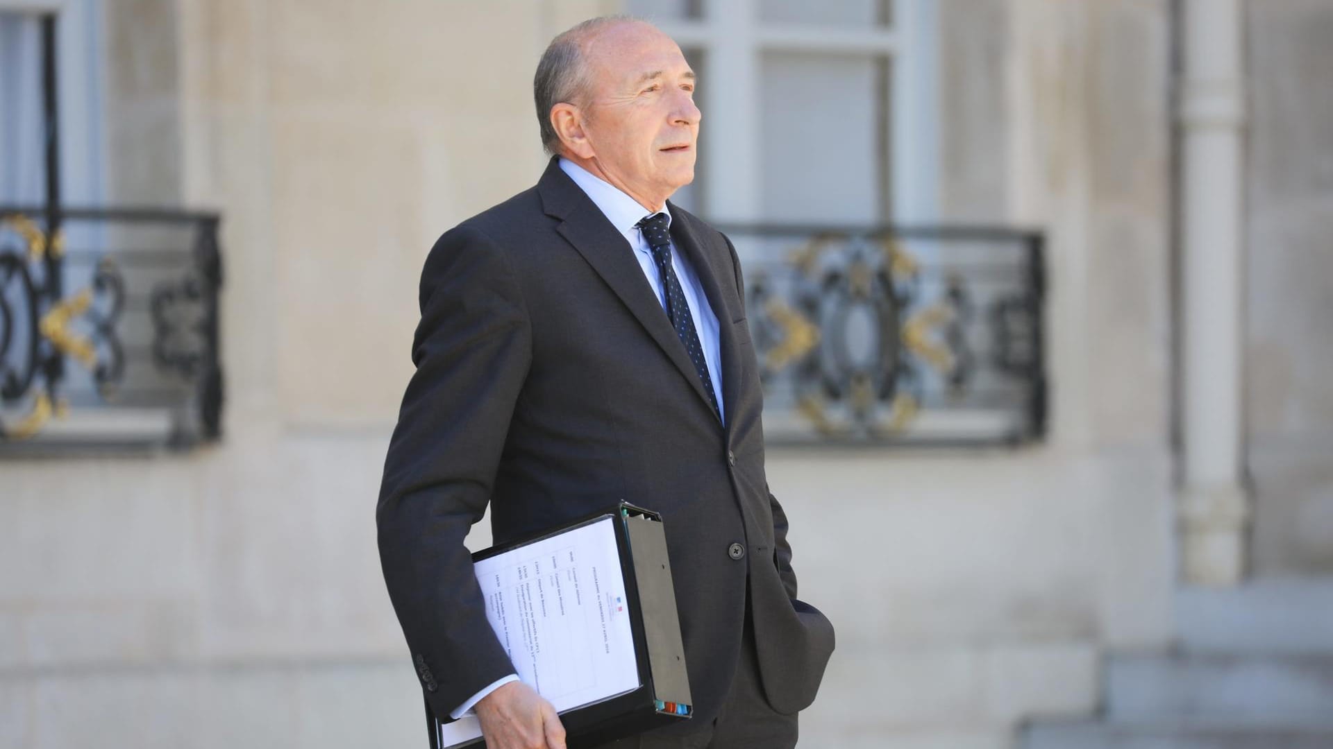 Innenminister Gérard Collomb: Der Minister sprach im Fernsehsender BFMTV über den vereitelten Anschlag. (Archivbild) Innenminister Gérard Collomb: Der Minister sprach im Fernsehsender BFMTV über den vereitelten Anschlag. (Archivbild)