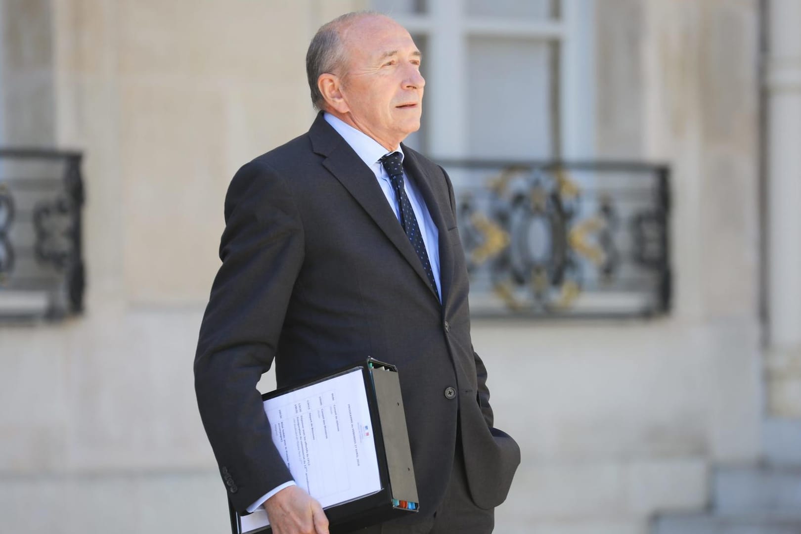 Innenminister Gérard Collomb: Der Minister sprach im Fernsehsender BFMTV über den vereitelten Anschlag. (Archivbild)