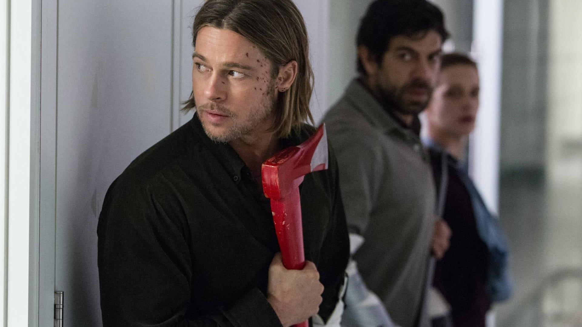 Nicht ohne meine Axt: Brad Pitt im Zombie-Apokalypsen-Thriller "World War Z".