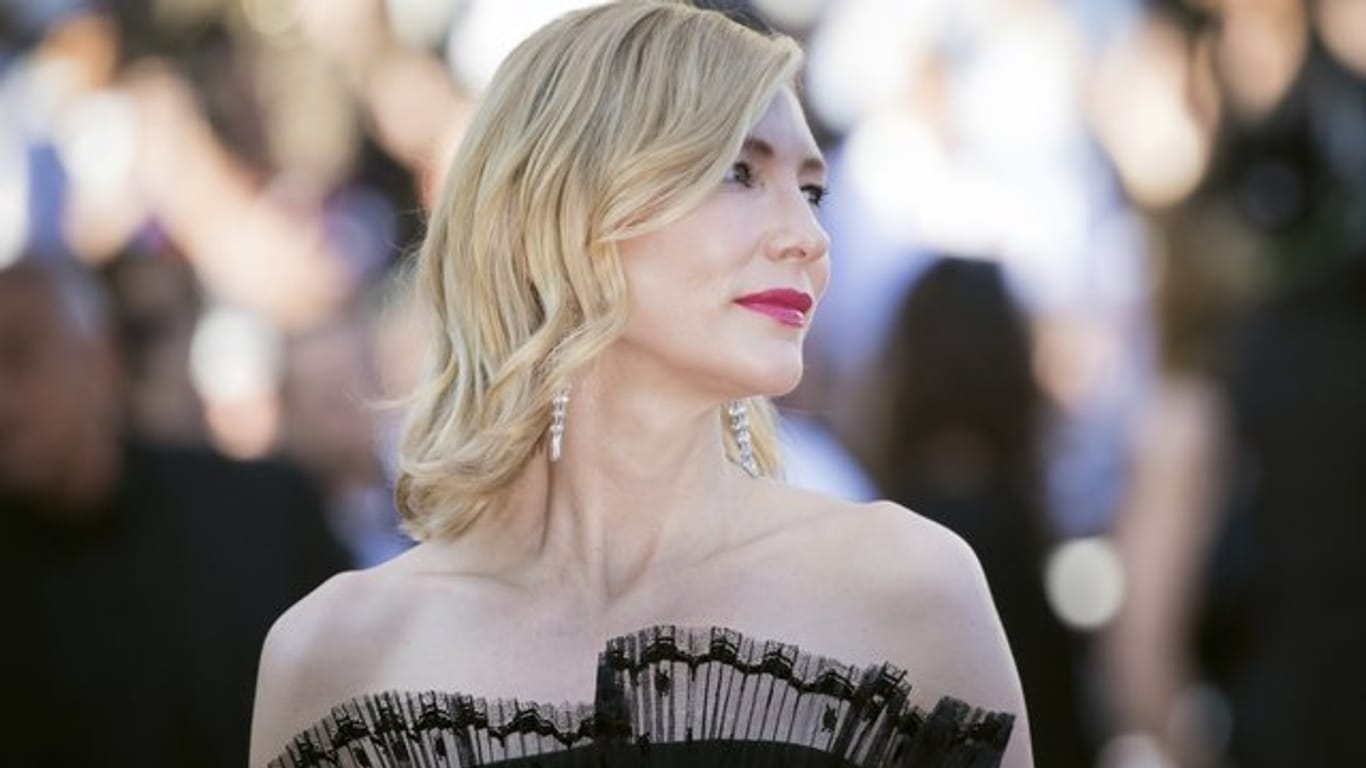 Jury-Präsidentin Cate Blanchett setzt sich in Cannes auch für Gleichberechtigung ein.
