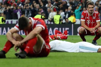 Niedergeschlagene Bayern nach dem Aus gegen Real Madrid: "Bayern muss bereit sein, die Meisterschaft zu riskieren."