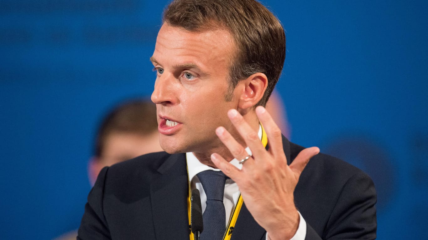 Emmanuel Macron: Der französische Präsident gilt auch in Deutschland als "Monsieur Europe". Doch seine konkreten Vorschläge sind umstritten.