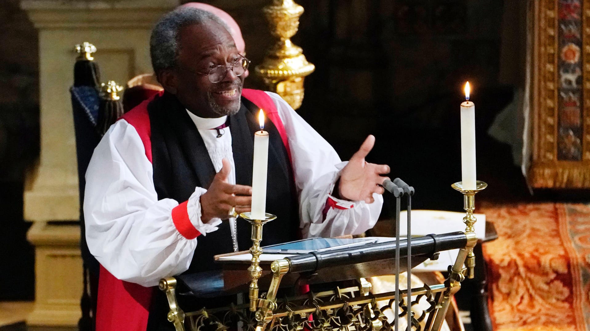 Bischof Michael Curry: Ein extrovertierter Amerikaner mischt die disziplinierten Briten auf.