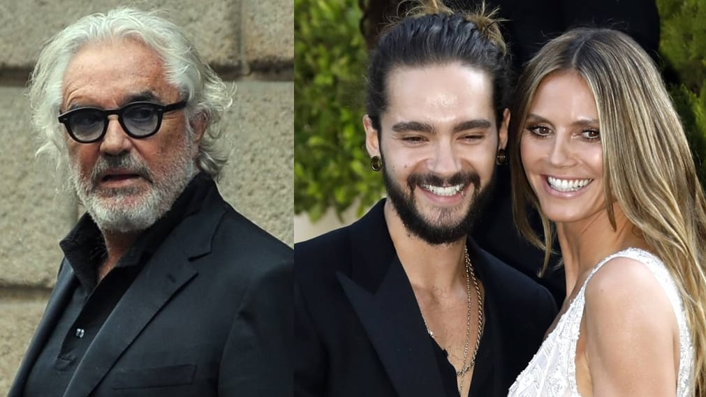 Flavio Briatore: Über Heidi Klum und Tom Kaulitz verliert er kein böses Wort.