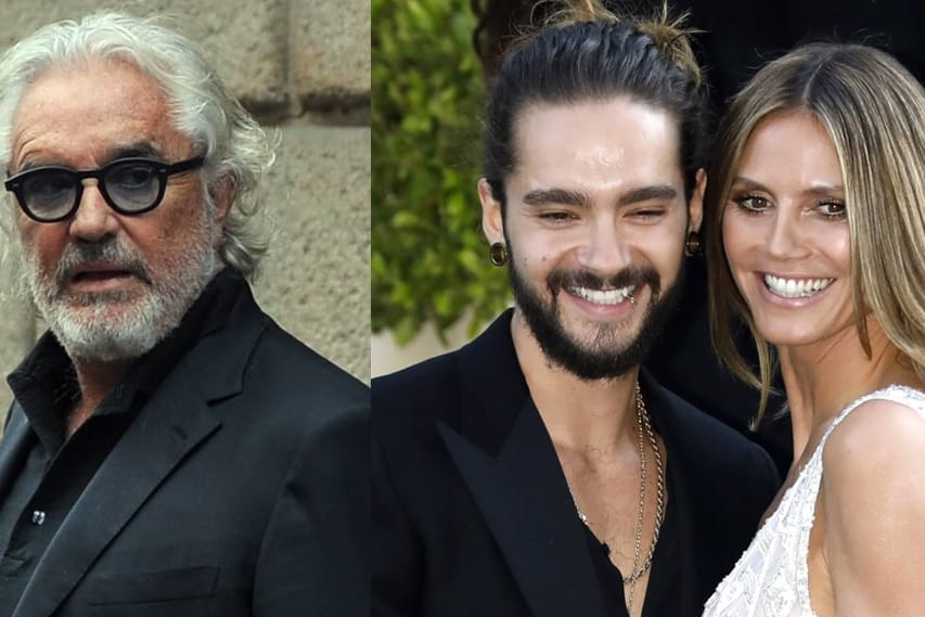 Flavio Briatore: Über Heidi Klum und Tom Kaulitz verliert er kein böses Wort.