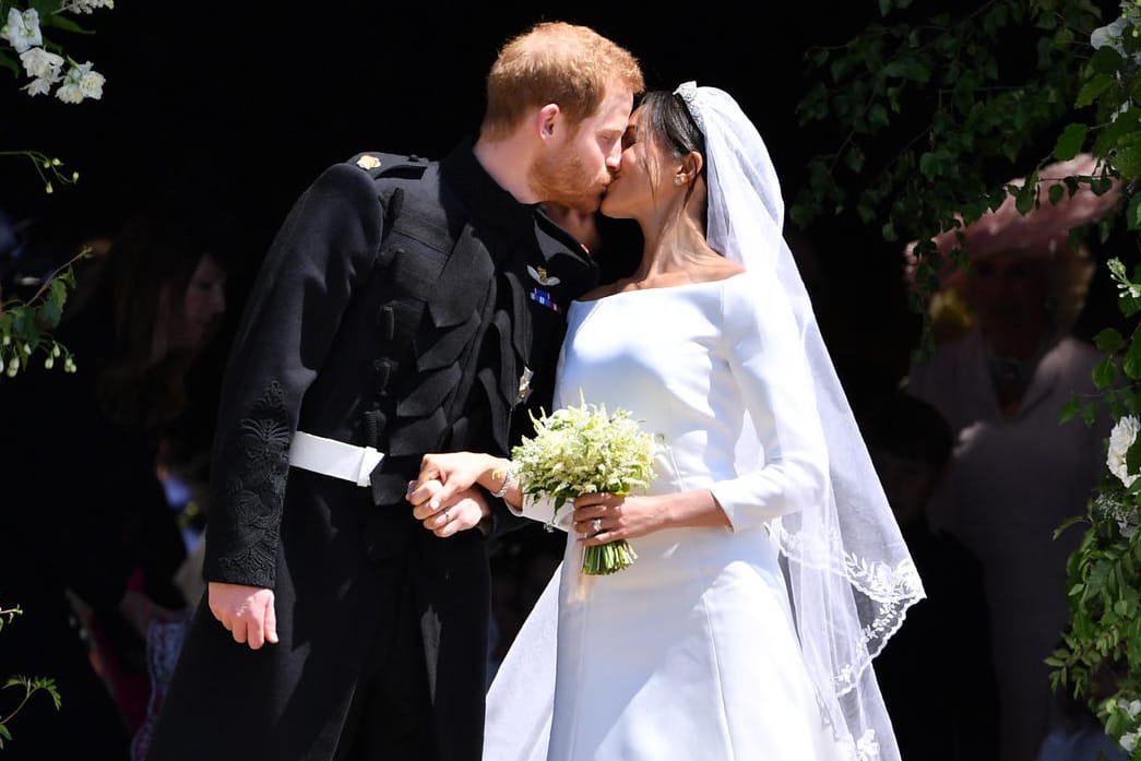Harry und Meghan: Kurz vor dem Kuss stellte sie ihm eine Frage.