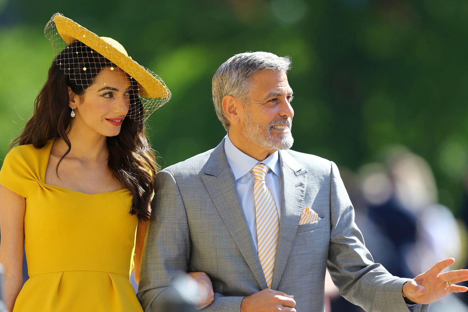 Hollywood in Windsor: Wie Amal Clooney allen die Show stahl.