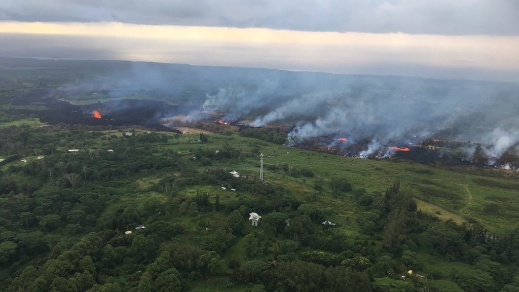 Hawaii's Kilauea Volcano Erupts