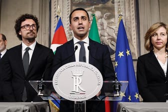 Der Vorsitzende der Fünf-Sterne-Bewegung, Luigi Di Maio: Gemeinsam mit der Lega will die Partei eine Regierung bilden.