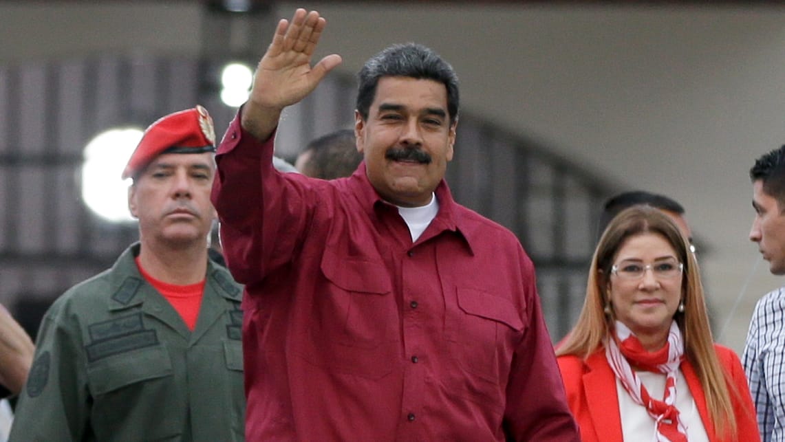 Venezuelas Präsident Nicolas Maduro: Der umstrittene Politiker steht vor der Wiederwahl.