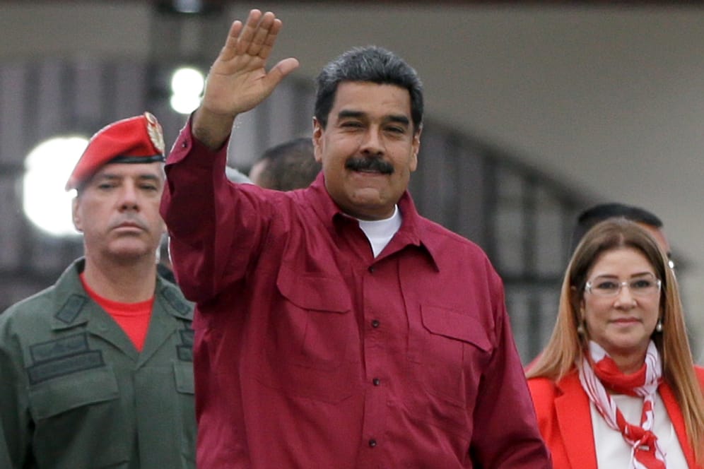 Venezuelas Präsident Nicolas Maduro: Der umstrittene Politiker steht vor der Wiederwahl.
