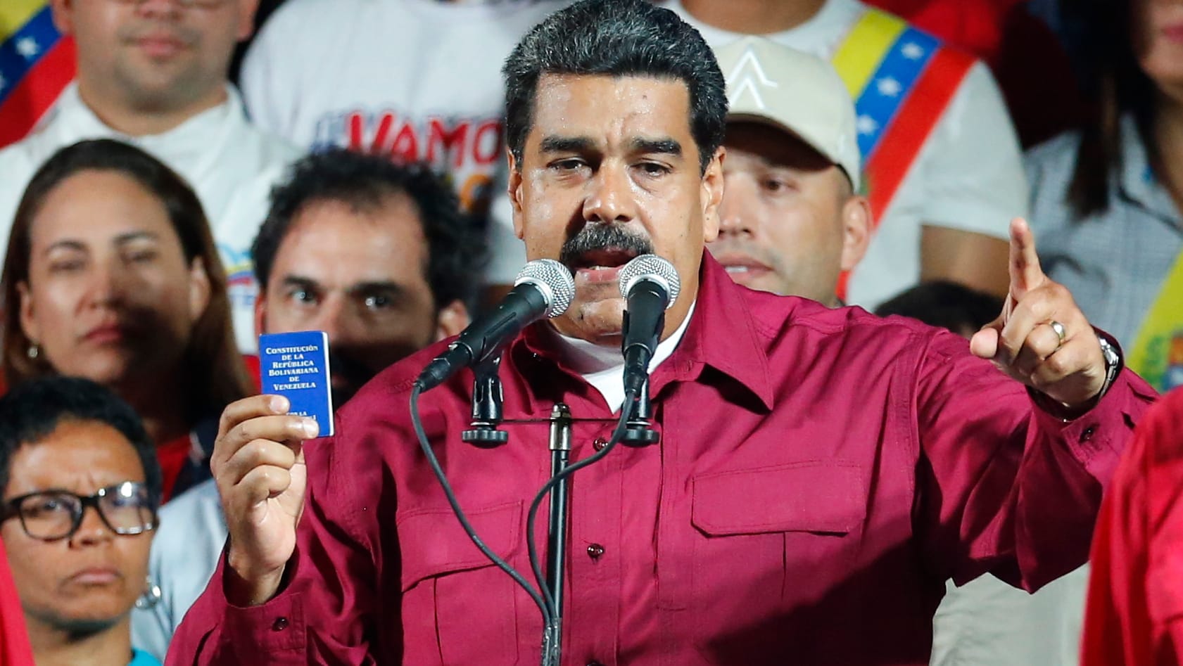 Nicolás Maduro: Der frühere Busfahrer will nun sechs weitere Jahre im Amt des venezolanischen Präsidenten bleiben.