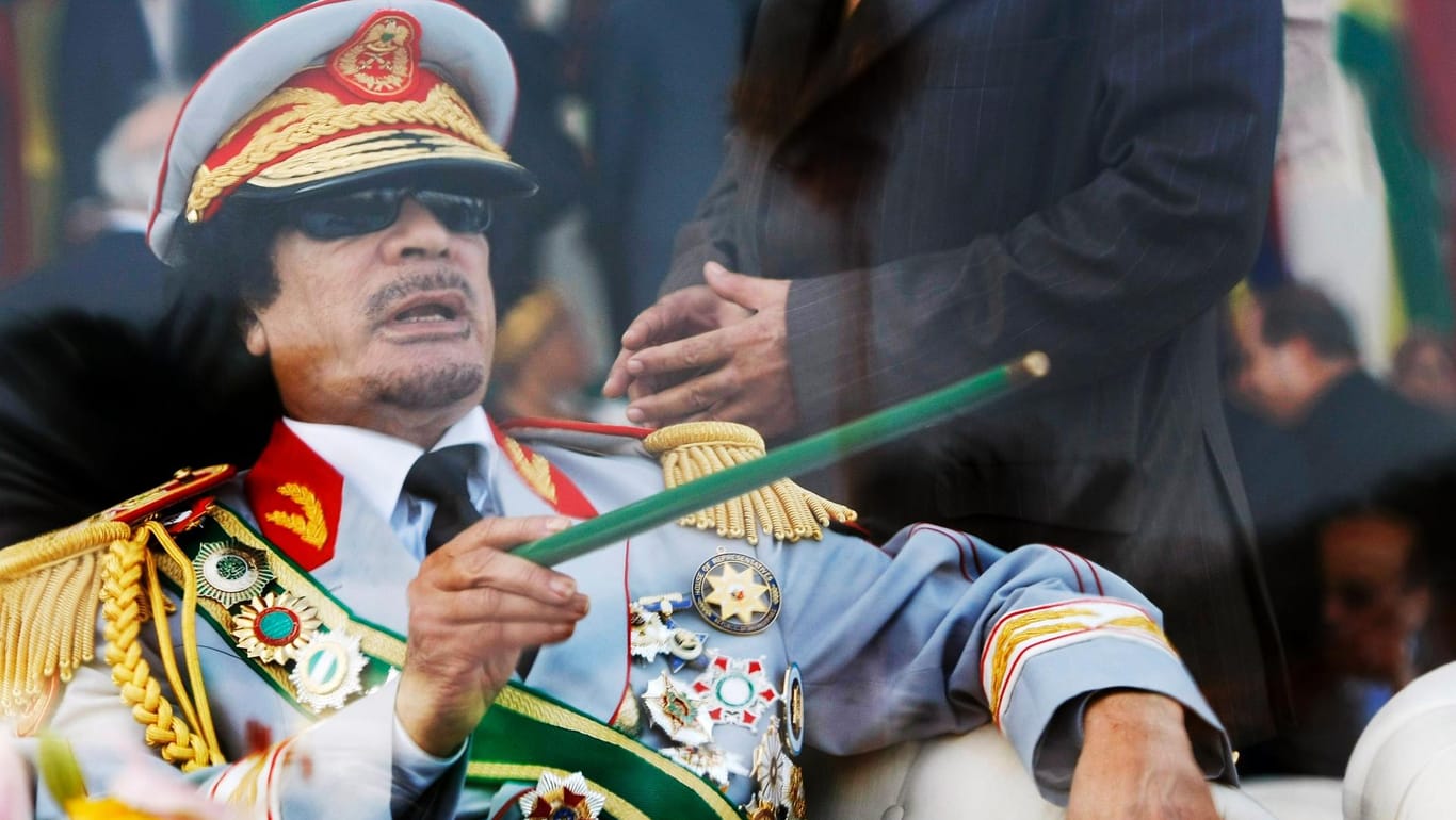 Muammar al-Gaddafi im Jahr 2009: Der libysche Diktator wurde im Jahr 2011 von Rebellen gelyncht.