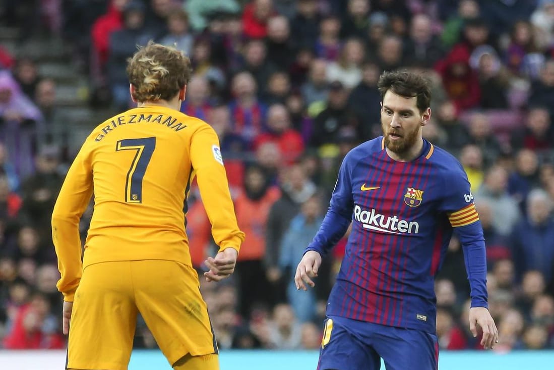 Bald vereint? Antoine Griezmann (l.) und Lionel Messi könnten ab der nächsten Saison zusammen für Barça spielen.