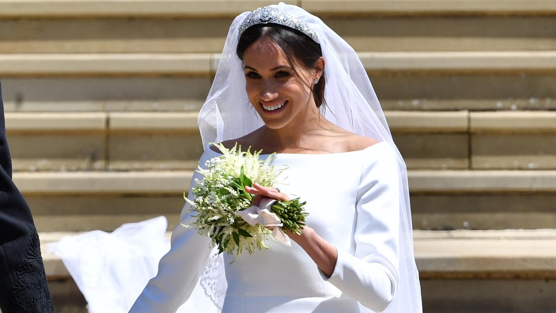 Meghan: Hinter ihrem Blumenstrauß steckt eine rührende Geschichte.