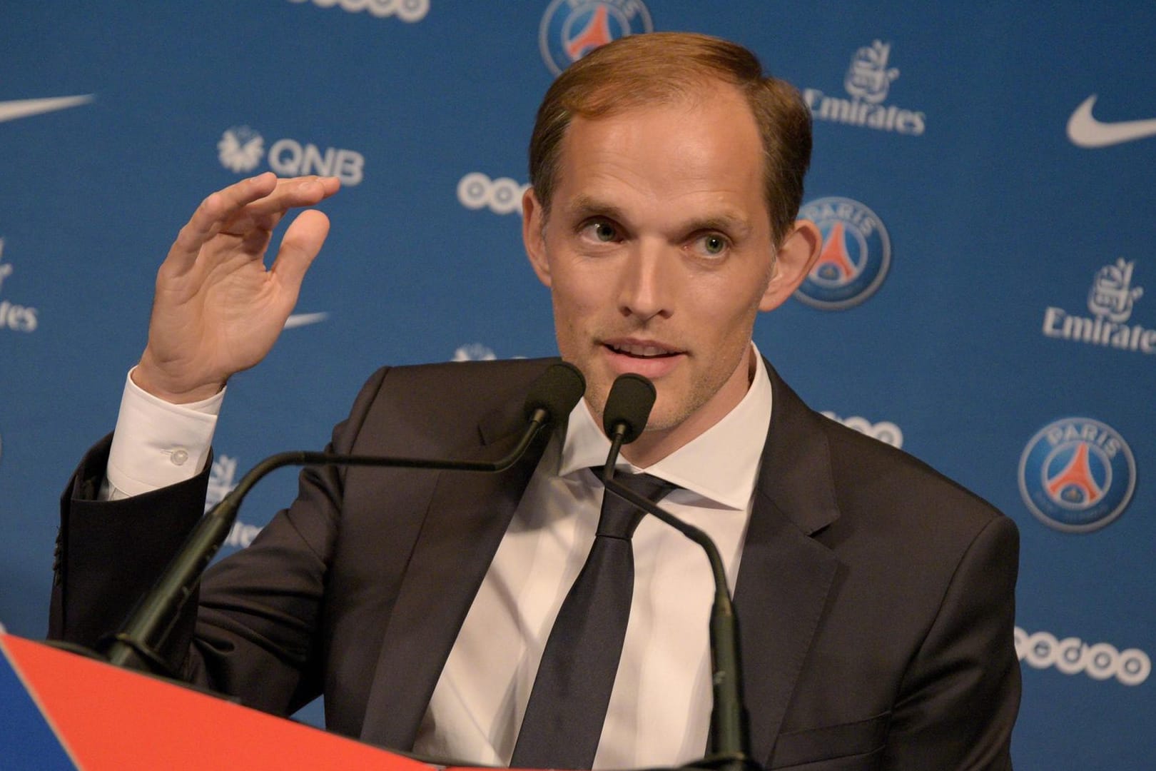 Thomas Tuchel: Für den deutschen Trainer ist Paris die erste Station im Ausland.