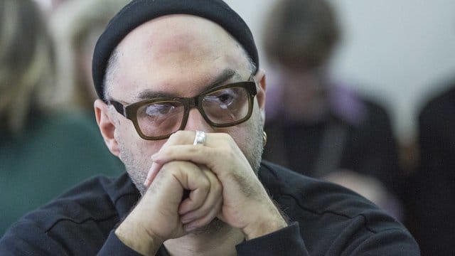 Kirill Serebrennikow im Gericht.