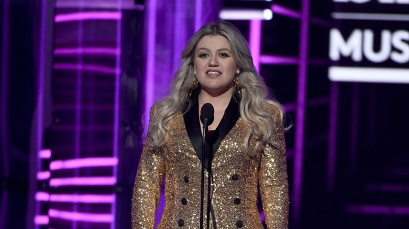 Kelly Clarkson bei den Billboard Music Awards 2018 in Las Vegas.