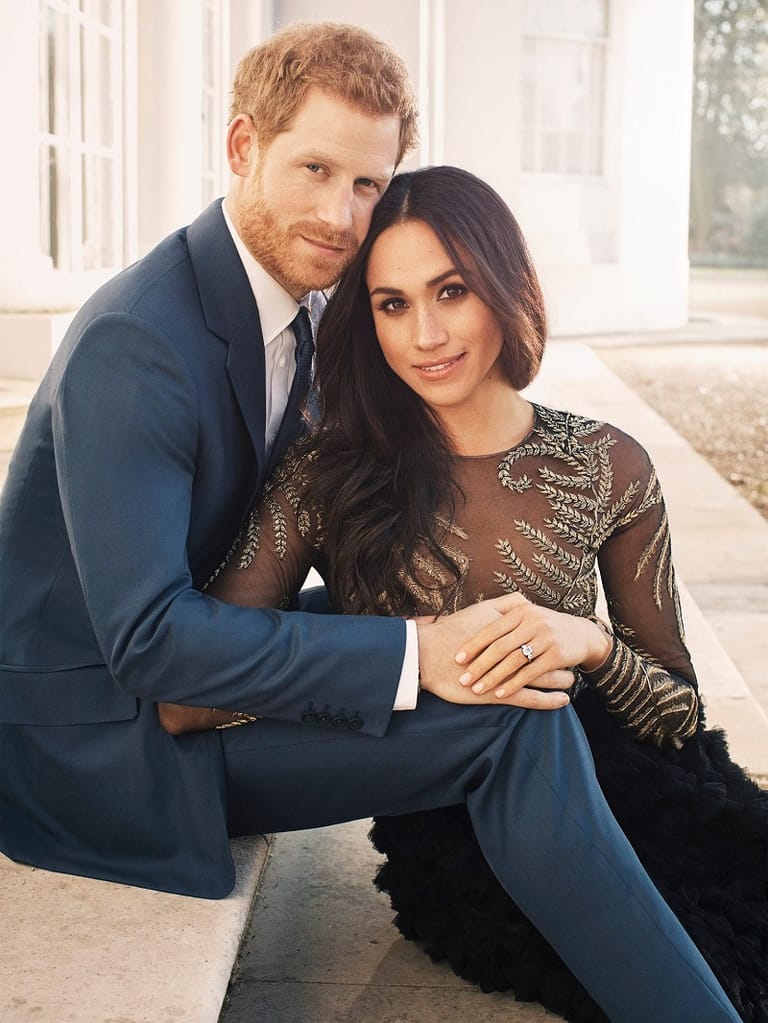 Harry und Meghan gaben im November ihre Verlobung bekannt.
