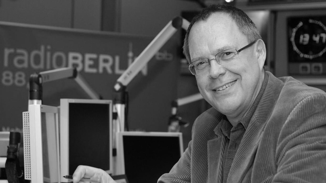 Jürgen Jürgens, langjähriger Musikchef von radioBerlin 88,8 vom Rundfunk Berlin-Brandenburg: Der Moderator starb im Alter von 65 Jahren.