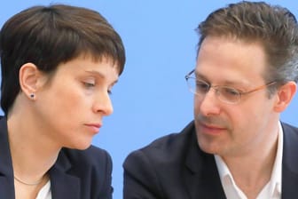 Frauke Petry und Marcus Pretzell: Sie reisten als AfD-Mitglieder nach Russland.