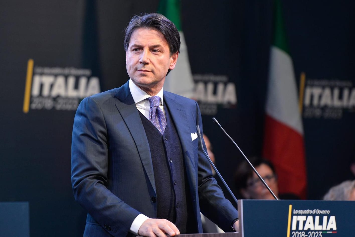 Giuseppe Conte: Er will Regierungschef von Italien werden.