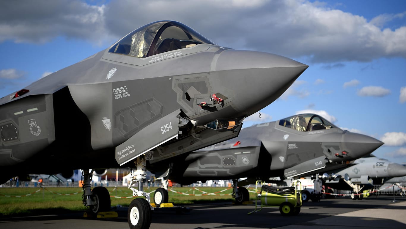 Die Lockheed Martin F-35: Der Tarnkappenjet ist das teuerste Kampfflugzeug der Welt.