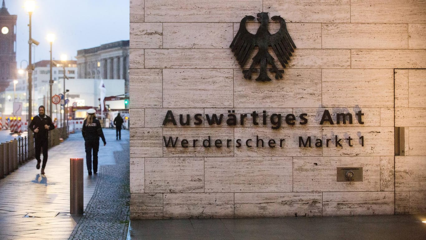Auswärtiges Amt in Berlin: Angriff aus dem Netz