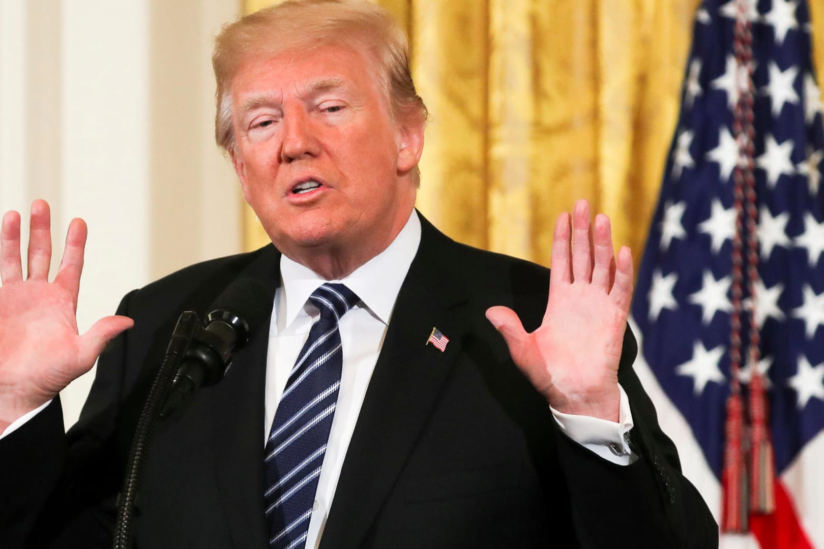 Donald Trump: Der US-Präsident hat den Termin für das Treffen mit Nordkoreas Machthaber Kim Jong Un infrage gestellt.