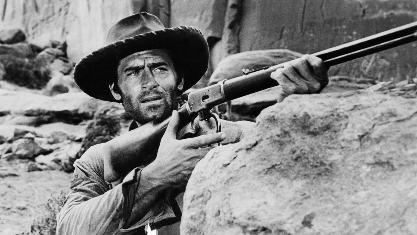 Clint Walker in "Das Gold der sieben Berge": Die Cowboy-Legende ist tot.