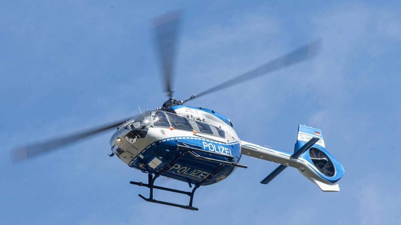 Der neue Polizei-Helikopter D-HNWR: Er hat über 2000 PS.