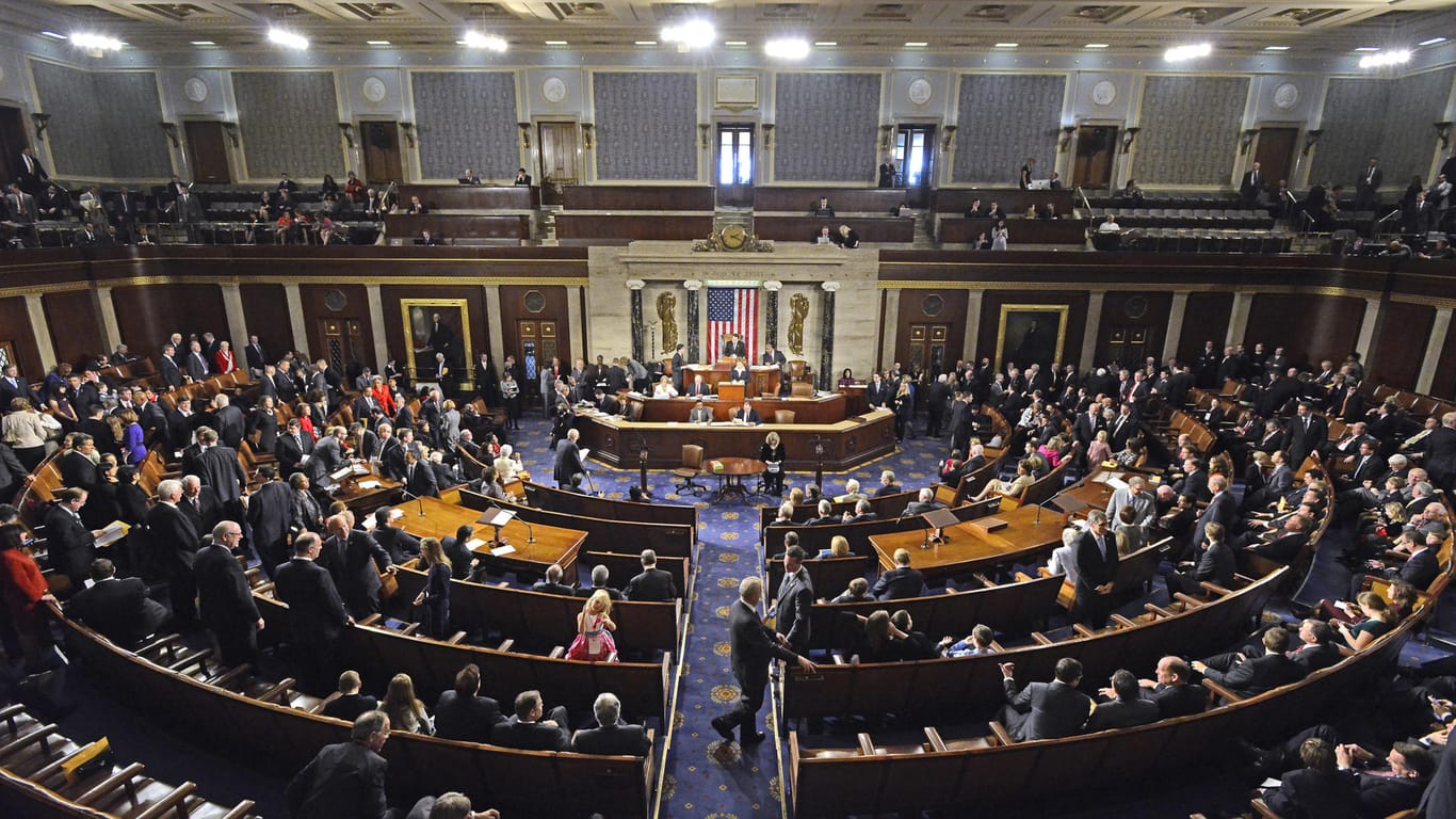 Der US-Kongress: Die Mitglieder haben beschlossen, Teile des "Frank-Dodd"-Gesetzes zurückzuziehen. (Archivbild)