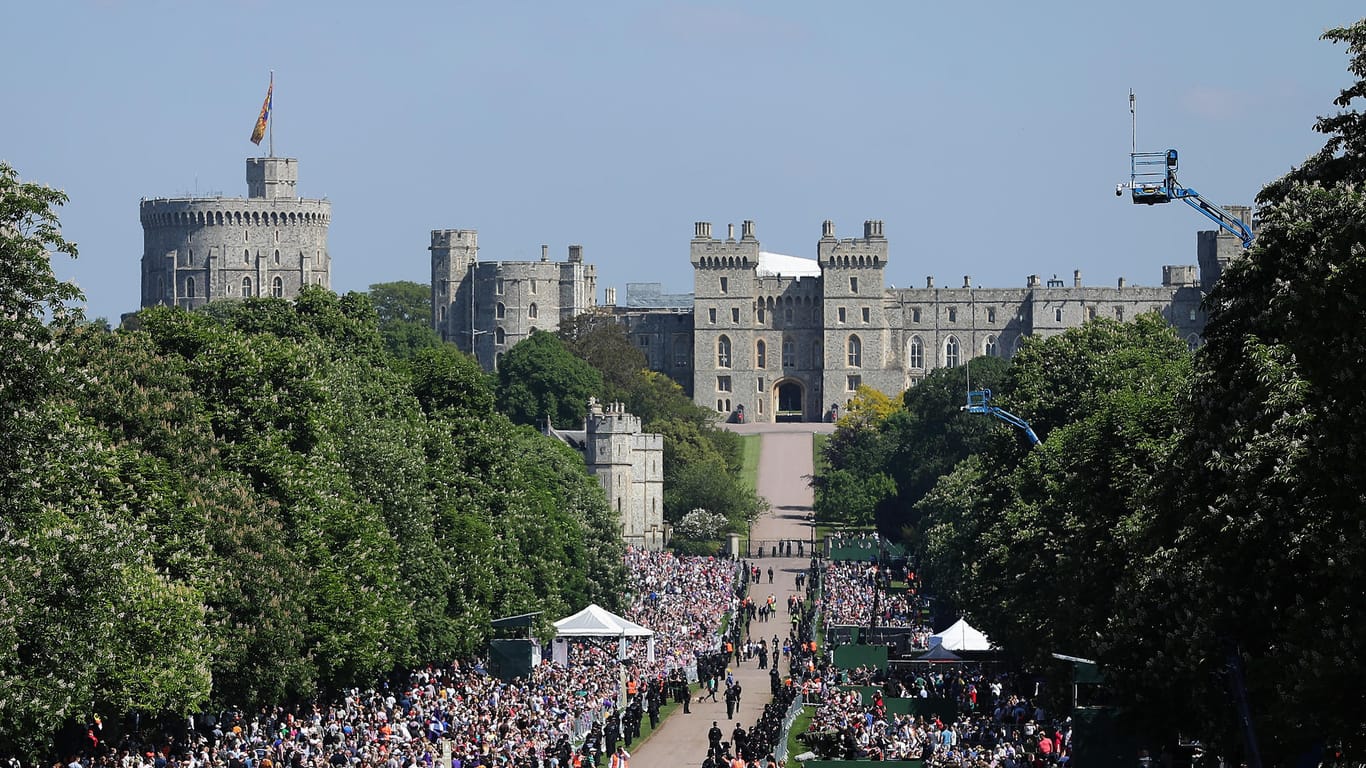 Rund 100.000 Zuschauer sollen bei der Hochzeit in Windsor dabei gewesen sein: Der Ort könnte auch lange nach dem Spektakel noch profitieren.