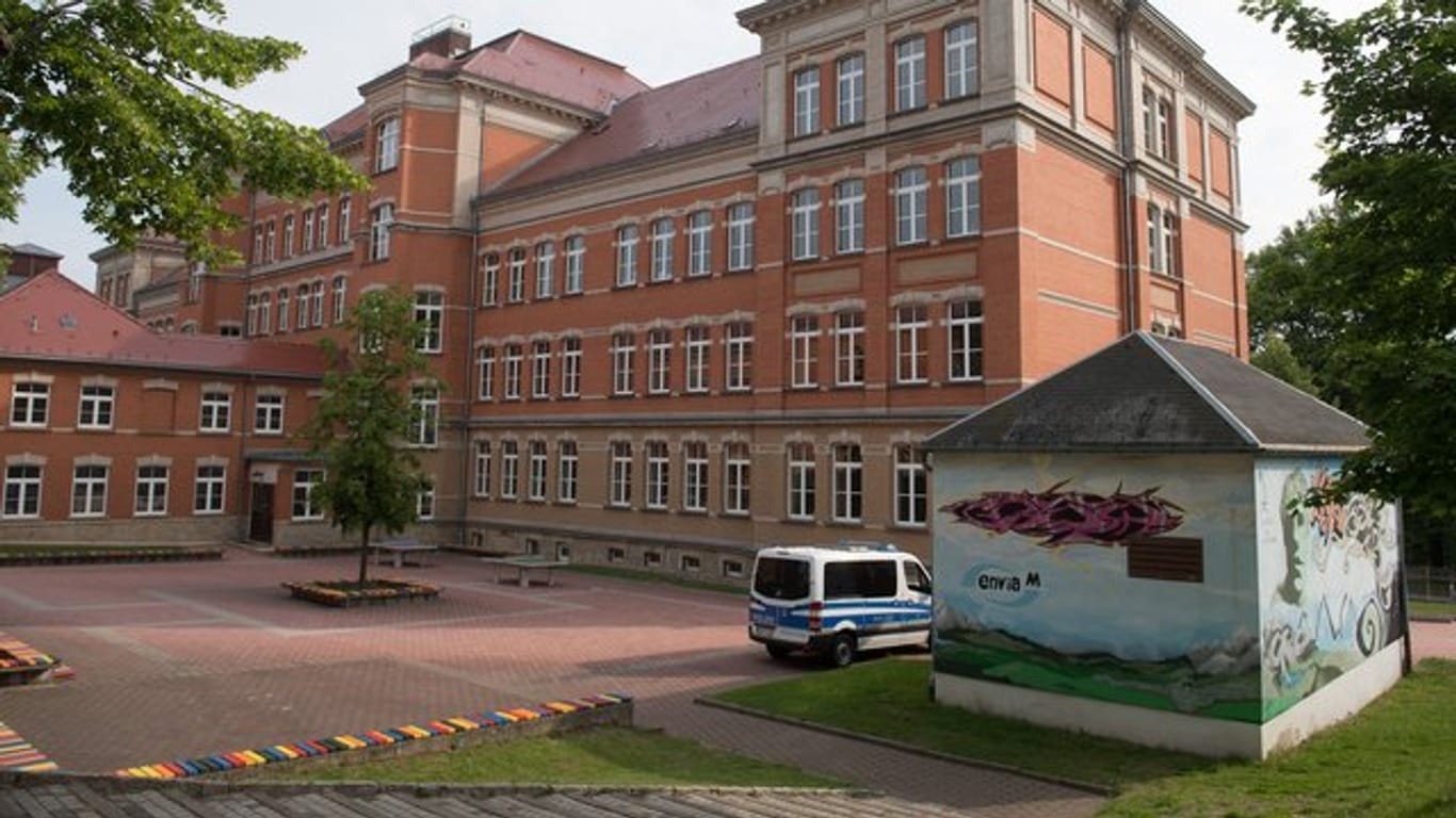 Das Goethe-Gymnasium im sächsischen Auerbach.